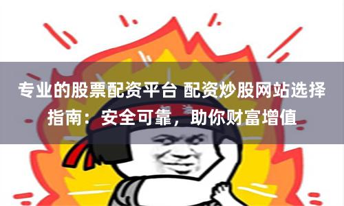 专业的股票配资平台 配资炒股网站选择指南：安全可靠，助你财富增值
